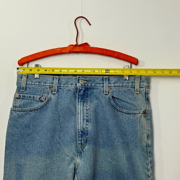NWT Levi’s 505 Regular Fit Straight Leg “Factory Irregular” See Pictures 36 x 30 - Picture 7 of 9